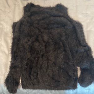 Hollister shoulder cutout sweater